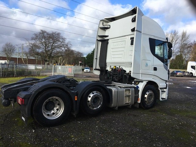 LimitedWiseva's tweet photo. Ready to go to work.
Iveco Stralis 6x2 tractor units.
460 bhp. 
Alloy wheels with hydraulics to suit tipping and
moving floor.
All round vision fitted by Spillard Safety Systems.
Contact Mark Vann 
Mobile 07805 919963 https://t.co/fqQ8LatHUa