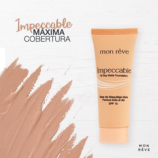 mon_reve's tweet photo. La Base Impeccable con su máxima cobertura es ideal para todo tipo de pieles. ¡Te encantará! #MonreveVenezuela #Monreve #Venezuela #BaseImpeccable #Belleza #Beauty #Maquillaje #makeup https://t.co/4rEpa34k4c