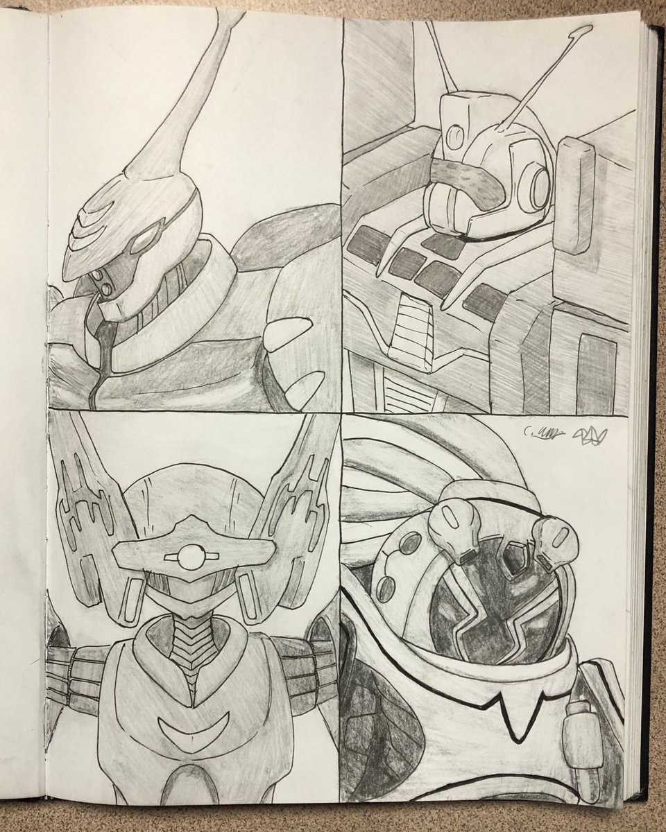 voldox_7591's tweet photo. Wanted to do a tribute to Yoshiyuki Tomino, the person behind the original mobile suit Gundam, so I drew some mechs from shows he directed.
#Dunbine #Ideon #BrainPowerd #Kinggainer
#Mecha #mechaanime #yoshiyukitomino #robotanime #メカ #ロボ #ロボット https://t.co/6ngUL1V2uz