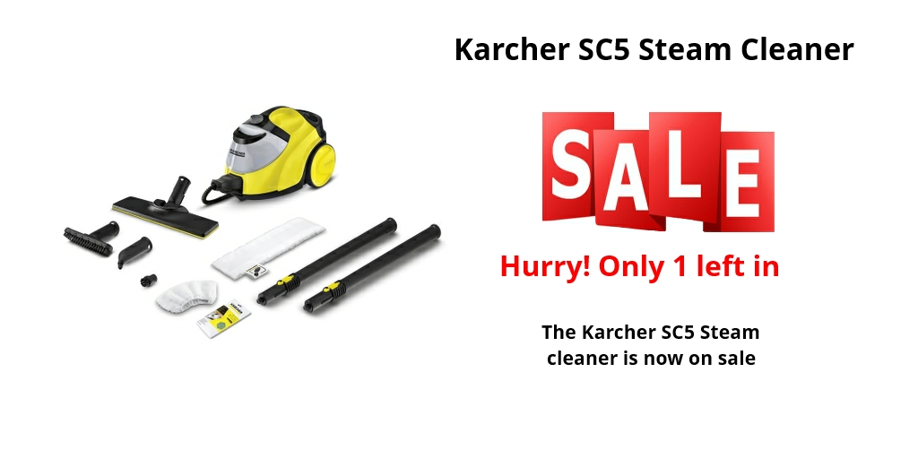 Karcher Center JHS on X: Now on Sale! The Karcher SC5 Steam