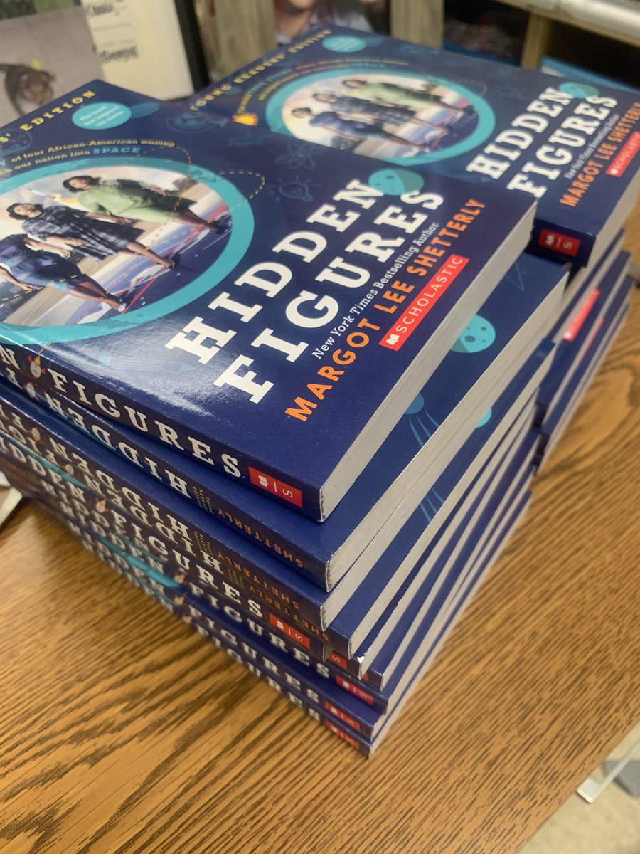 missmidlock's tweet photo. It’s #BookBoxDay! Thank you to all of our donors! Each student in my home room receives a FREE book every single month!! This month is hidden figures! Happy reading!! https://t.co/e9VjmJV4MO