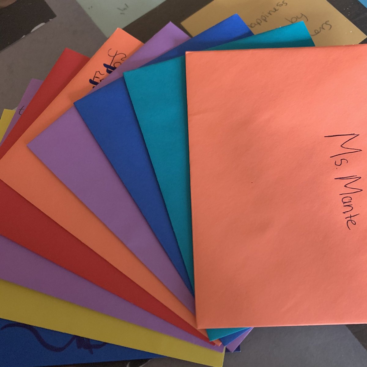 Bandrowski10's tweet photo. Commitment cards - My advisory students wrote cards to teachers...committing to work harder and push themselves in their classes this semester.  @GRHS_Stallions https://t.co/kAv6RL7nZF