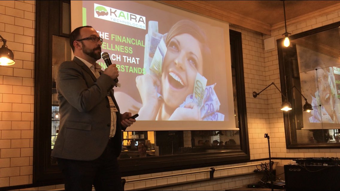 KairaTech's tweet photo. Éric presents @KairaTech at #PFF20 https://t.co/jY4F5HaqVA