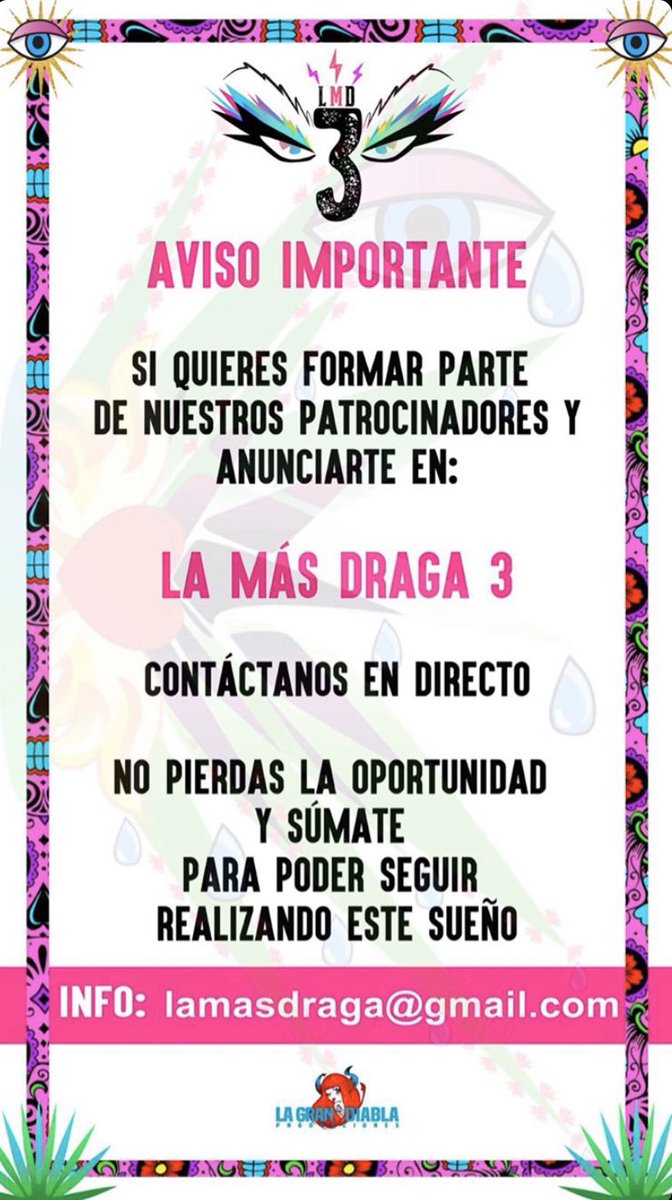 Avísenle a sus marcas favoritas que <a href="/Lamasdraga/">La Más Draga</a> es una excelente plataforma!!