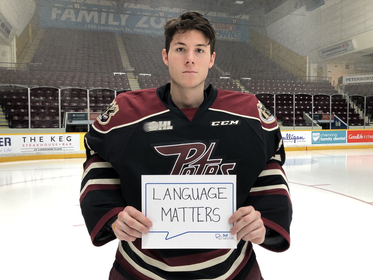 PetesOHLhockey's tweet image. #BellLetsTalk