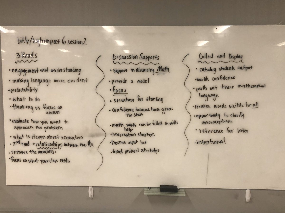 stefanieBnc's tweet photo. I am in love with the #mathlanguageroutines #mlrs! Providing the driving force for ALL our math pd k-12 in @BuncombeSchools. (This is 6th grade taking on three more MLRs) https://t.co/uhXLigxO65