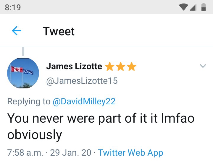 DavidMilley22's tweet image. People like @JamesLizotte15 make childish accusations and insults. 

Harasses my account, then blocks me!

Is this the @CPC_HQ base today?

What a Joke!
#PPCMMXX #PPC #PPC2020