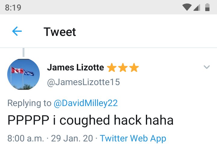 DavidMilley22's tweet image. People like @JamesLizotte15 make childish accusations and insults. 

Harasses my account, then blocks me!

Is this the @CPC_HQ base today?

What a Joke!
#PPCMMXX #PPC #PPC2020