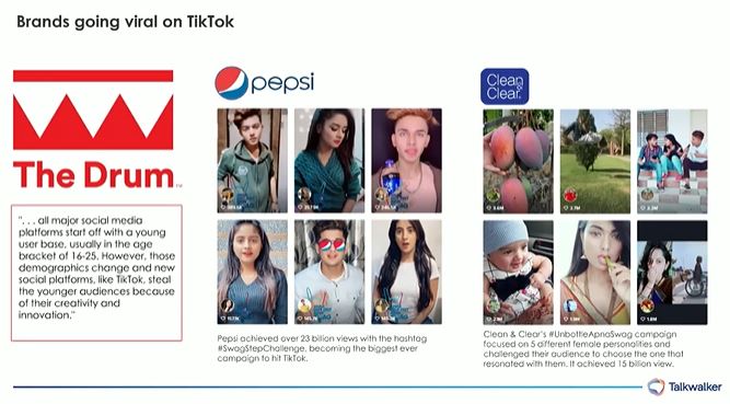 adzflowers's tweet photo. .@pepsi and Clean &amp; Clear are storming it on @TikTok_us @TikTok_uk! #DigitalTrendsSummit #socialmediamarketing https://t.co/Kgw9TK0goQ