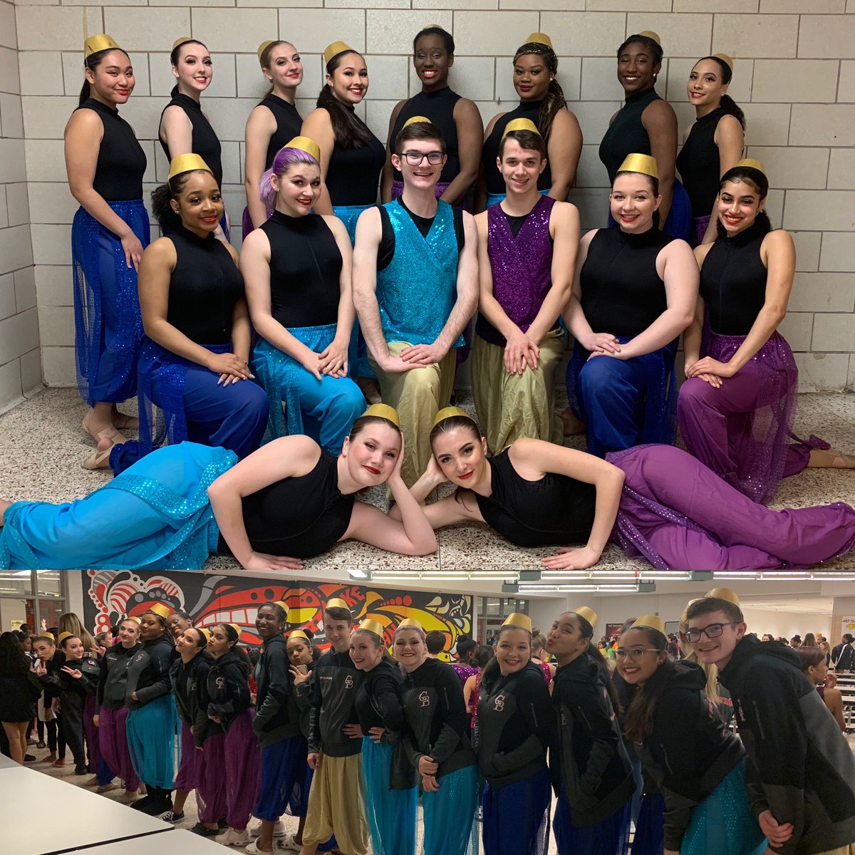 DanceGbhs's tweet photo. Last night our Dance Company performed beautifully at the AACPS Dance Festival. We’ll be back tonight to debate our latest piece, Alliance. #GBDance #GBDanceCo #GBontheRise #Alladin https://t.co/g9rFYskDaK