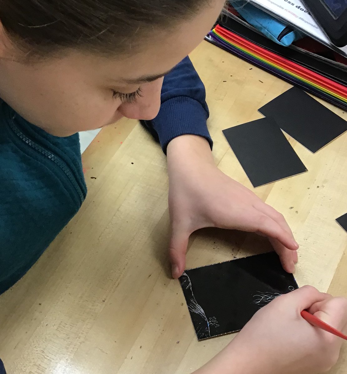 mckinley_margie's tweet photo. Flex Time in Art
#WeInspireEach
#CMSWAY
#middleschoolart https://t.co/c4Ie0bvwmt