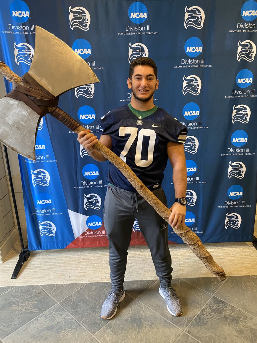 TonnyGarcia57's tweet photo. After discussing with my family, I am extremely excited to say that I am officially COMMITTED to play football at @BerryFootball!!! Go Vikings!!
@hhshoyafootball @hoyafbrecruit @BCCoachK @coachrichduncan @RecruitGeorgia @Coach_Lock  #COMMITTED https://t.co/aK3zofqW6X