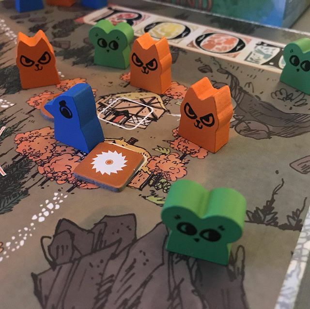 game_milwaukee's tweet photo. For anyone looking for a heavier game that has a little meat on its bones, #Root is an asymmetric wargame of Woodland Might and Right. 
#mke #gamenight #milwaukee #gamehost #boardgames #smallbusiness https://t.co/Ms496I8uOd https://t.co/KRynkC2qLm