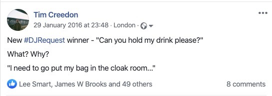 timhinsonuk's tweet photo. One of my fav #djrequests from the vaults... https://t.co/qVk58tSdfN