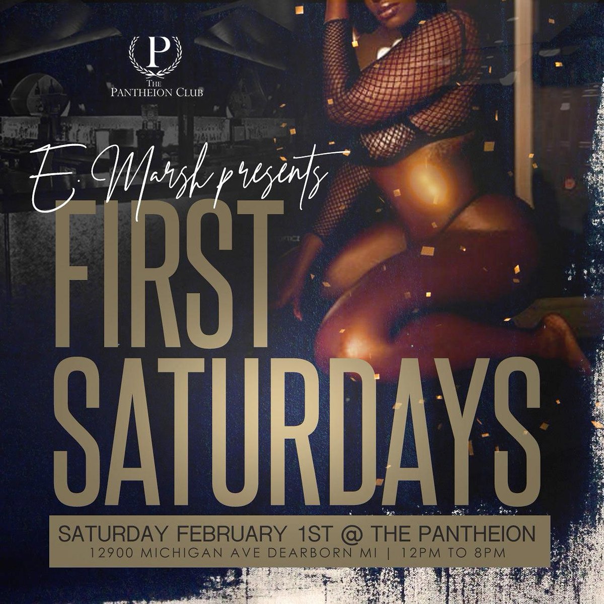 BiancaLovely's tweet photo. -> @emarsh7  presents  First Saturday's  February 1st @Pantheionclub  Half off all tabs  from 12 to 8 Hosted by  @a1vsal

#DetroitNight #DetroitNights #DetroitNightlife #DetroitNightClub #DetroitPromoters #DetroitBound #DetroitLife  #DetroitVsEverybody #DetroitHairstylist https://t.co/NQDRY43ntp