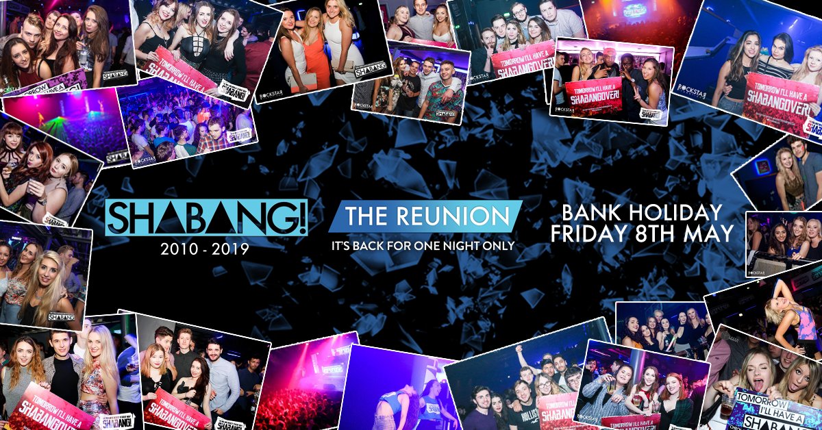 ShabangLeics's tweet photo. The response to the Shabang! Reunion event has been amazing, thank you so much everyone!

With people from all era's of Shabang! planning to attend, this looks like being the one of the biggest Shabang! events ever!

Get your tickets now >>> https://t.co/CdFLdNRRAh https://t.co/J6vK9WCsM5