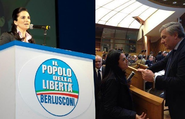 Darktiv's tweet photo. Arrestata Gina #Cetrone, del Movimento #cambiamo di #Toti già Consigliere regionale per il Pdl e candidata di Fratelli D'italia per estorsione e violenza privata, aggravati dal metodo mafioso. https://t.co/LY9tYHW9lP