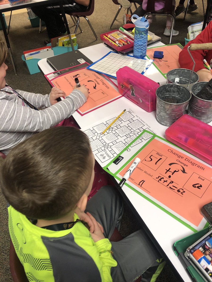 MissGardnerFES's tweet photo. Adding some fun to solving story problems! They must correctly solve the story problems to lead them through the maze! ➕➖🏁 https://t.co/5s6nnqrJia