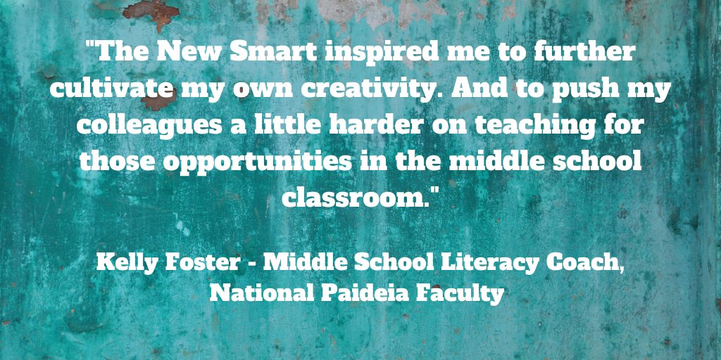 #TheNewSmart #schoolsforcreativethinking