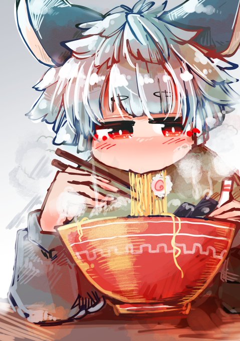 「女の子 麺」のTwitter画像/イラスト(古い順)