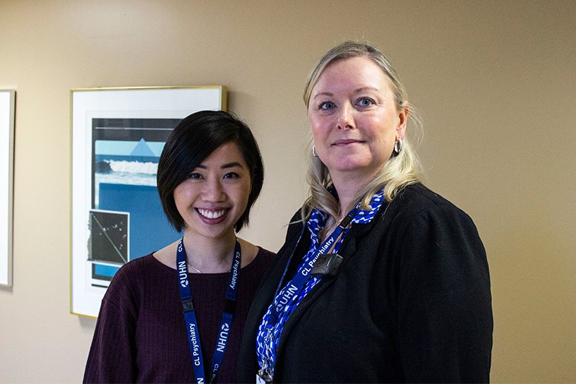UHN's tweet image. On #BellLetsTalk Day — and every other day — UHN's advanced practice nurses are ready to support patients and caregivers with their #MentalHealth concerns. #MentalHealthMatters 

Read more → bit.ly/36Cdf0a