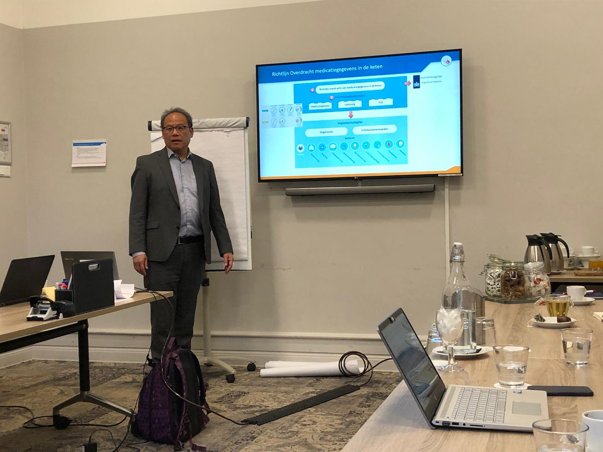 De #RSODagen zijn weer begonnen! Vanmiddag een aantal inhoudelijk kennissessie waaronder medicatieoverdracht. hoe gaan we als RSOs invulling geven aan de implementatie van medicatieoverdracht? #RSO #Kennis #Medicatie <a href="/RSONederland/">RSO Nederland</a>