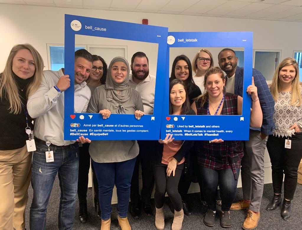 aabbiento's tweet photo. When it comes to mental health, every action counts. #BellLetsTalk Check out these 5 simple ways to end the stigma and start a conversation #TeamBell https://t.co/gbjiseOsGx