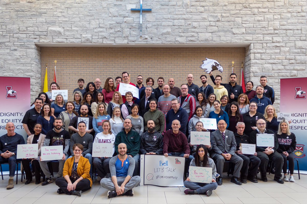 St. Ignatius of Loyola C.S.S (@loyolahawksoak) on Twitter photo We’re here for you Hawks. Let’s support each other and reduce the stigma. #BellLetsTalk <a href="/HCDSB/">Halton Catholic DSB</a> #MentalHealthAwareness #MentalHealthMatters <a href="/Bell_LetsTalk/">Bell Let's Talk</a> 💙 We’re here for you Hawks. Let’s support each other and reduce the stigma. #BellLetsTalk <a href="/HCDSB/">Halton Catholic DSB</a> #MentalHealthAwareness #MentalHealthMatters <a href="/Bell_LetsTalk/">Bell Let's Talk</a> 💙