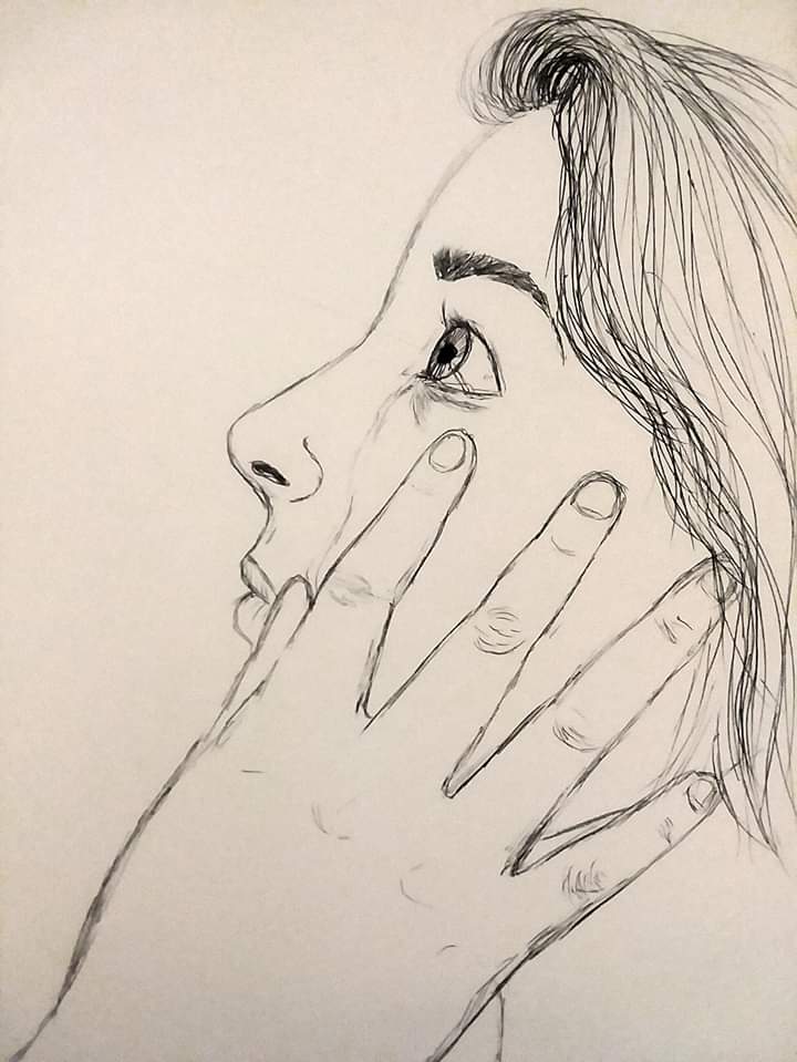 RiddlerWillow's tweet photo. #Old #selfportrait #pen #artwork #traditionalart #rt

An old self portrait I did. I don't believe I uploaded this one. I like it. Been too busy to do any recent art but hopefully that will change one day. 😊❤ https://t.co/vZbsWKMl5b