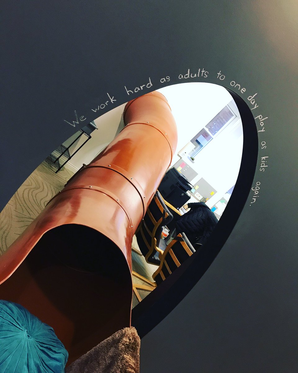 jtotheill's tweet photo. Enjoying a vanilla latte from @YieldCoffee at #HelloLivingRoom and feeling so fancy. Also, they have a slide. https://t.co/szxTFBS1i8