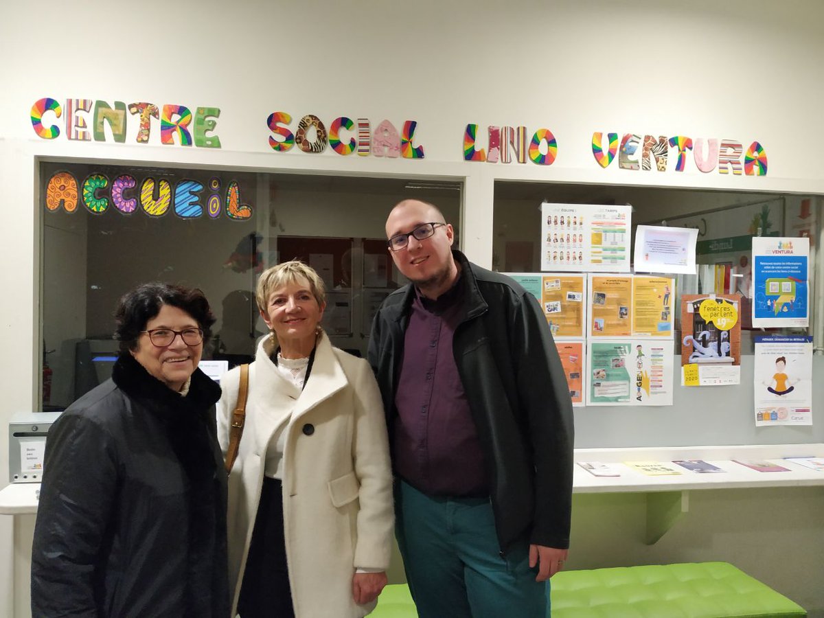🗣 Voeux du Centre Lino Ventura

J'ai ainsi eu l'occasion de rappeler le rôle important du centre dans le quartier du Pacot-Vandracq mais également la nécessité de le faire rayonner sur l'ensemble de notre ville.

Merci et bravo à tous pour l'ensemble du travail réalisé !