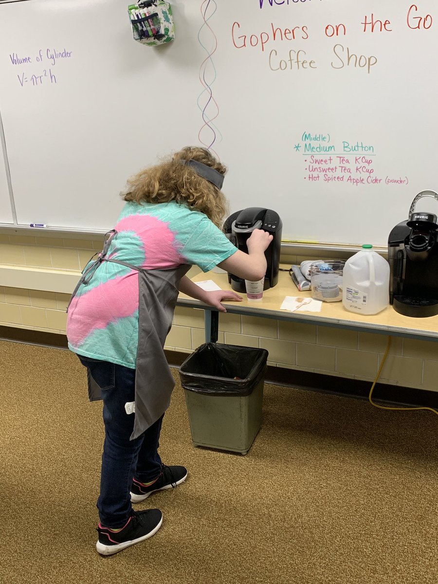 CPontheGo's tweet photo. Busy morning making drinks! Thanks @CPElem teachers for all of your drink orders this morning! https://t.co/f3N5vkFMoi