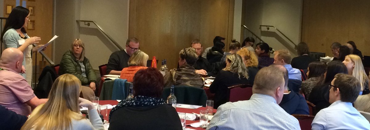 Nicola Eathrington from <a href="/BetsiCadwaladr/">Betsi Cadwaladr</a> presents the work since the last meeting. This includes the 3 new @EDQDFWales project managers recently employed across all 3 sites . Each give their first impressions of their departments to the delegates. #EDQDF