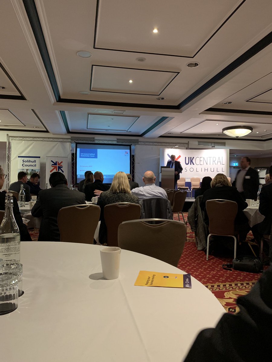 AmyyHubbard's tweet photo. Looking forward to finding out about plans in the Solihull borough at UK Central Solihull Stakeholders event #solihull #insolihull @SolihullBID https://t.co/zj5XksoaqC