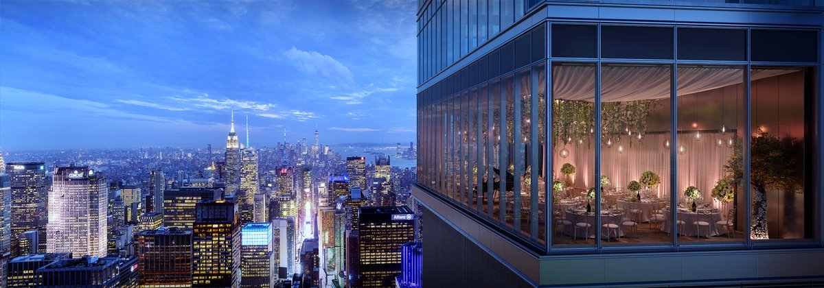 ElevatorWorld's tweet photo. .@newyorkyimby says #extelldevelopment has unveiled #renderings of the world's highest residential club at #centralparktower, designed by @smithgillarch on #NYC's #BillionairesRow. https://t.co/Ua41Y3FD1g https://t.co/djqkazb8e2