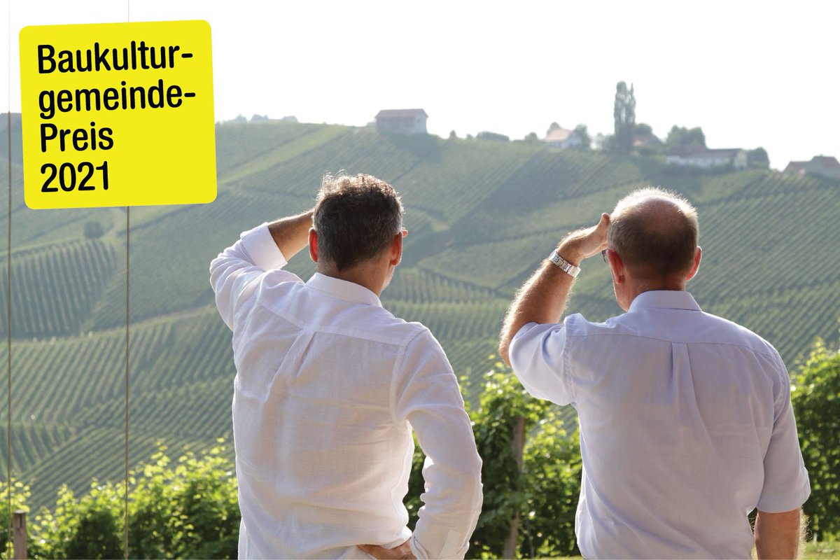 NUTZT DIE CHANCE - Die Einreichfrist für den <a href="/LandLuft/">LandLuft</a>  Baukulturgemeinde-Preis 2021 &amp; den Sonderpreis für außergewöhnliches Engagement geht noch bis zu 23.03.2020!
Unter dem Motto „Boden g'scheit nutzen!“ steht diesesmal der innovative Umgang mit Grund und Boden im Mittelpunkt.