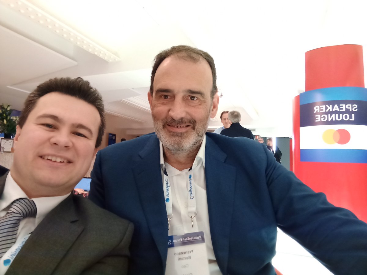 MoneyfoldLtd's tweet photo. Catching up on #insuretech with @franbertini of @AppClaider @ParisFinForum https://t.co/hDxFufZjWY