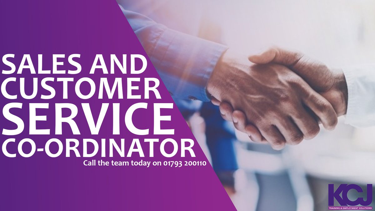 kcj_tes's tweet photo. ***NEW ROLE*** KCJ are looking for a customer service and sales Co-ordinator for our client in Hitchin. Click through for more details or call the team today on 01793 200110 https://t.co/V7gyYXcxEw https://t.co/WVmISdJenm