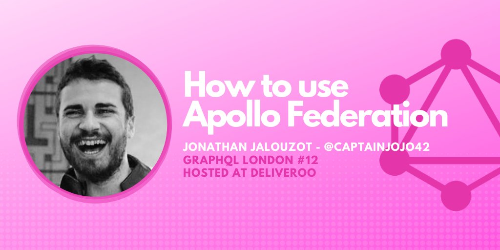 gerardsans's tweet photo. Yay! New talk! *How to use Apollo Federation* by @captainjojo42. Event numbers are going insane with 250 RSVPs after 48h and +50 on the waitlist! Thanks everyone! 🙌💖

🌊 GraphQL London #12 hosted at Deliveroo
🏄 https://t.co/LKpbeRBvRJ

#graphql #javascript @DeliverooEng  ✨🚀 https://t.co/QNoqlyWSz7
