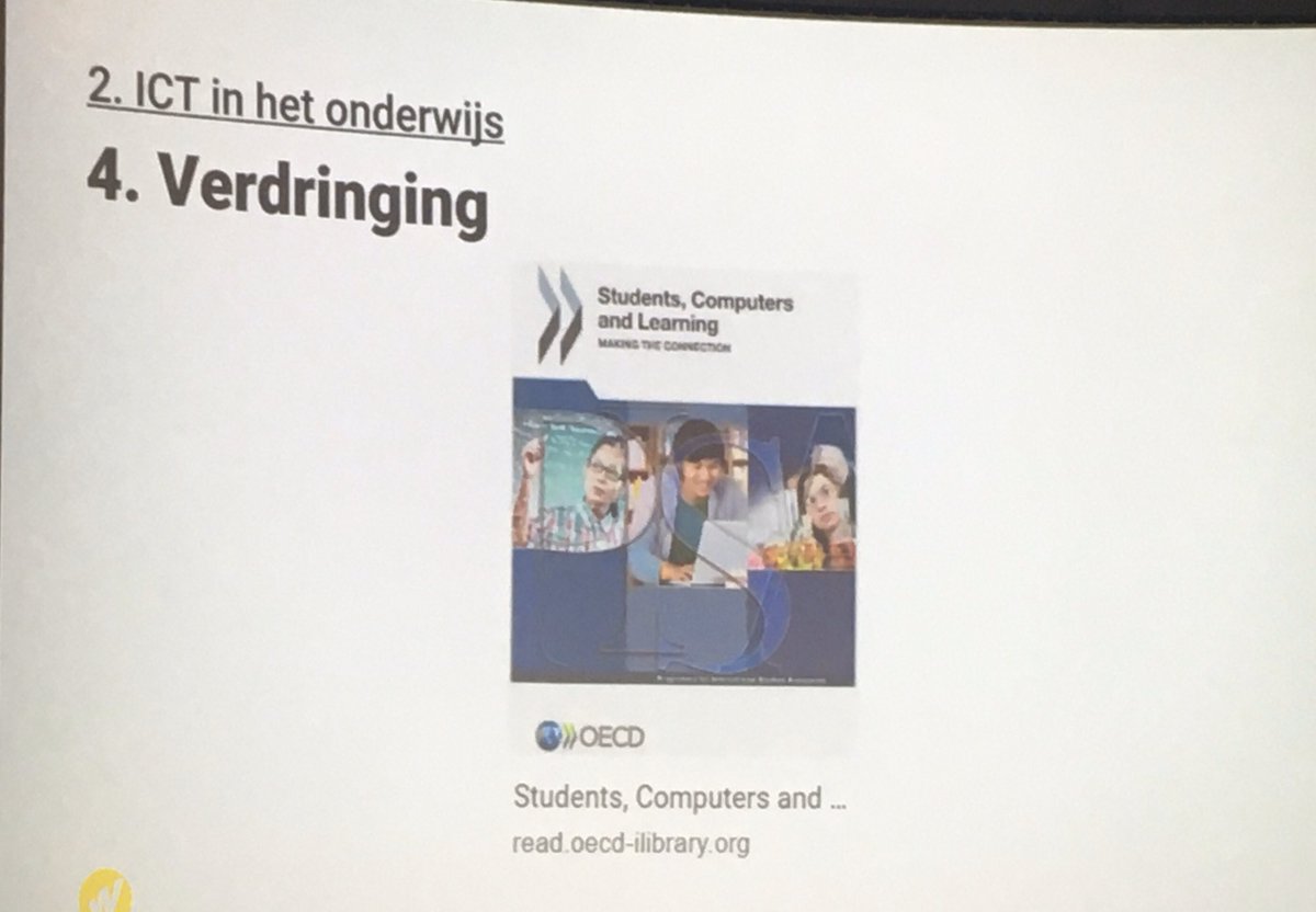 Prachtige lectorale rede <a href="/osoanneke/">dr. Anneke Smits</a> over ICT in onderwijs. “Denk vanuit het leerproces en niet vanuit ICT.” De risico’s ervan zie je hieronder, waarbij de werken van Didau, Willingham en Hattie mooi terugkomen. Morgen is de tekst te downloaden.