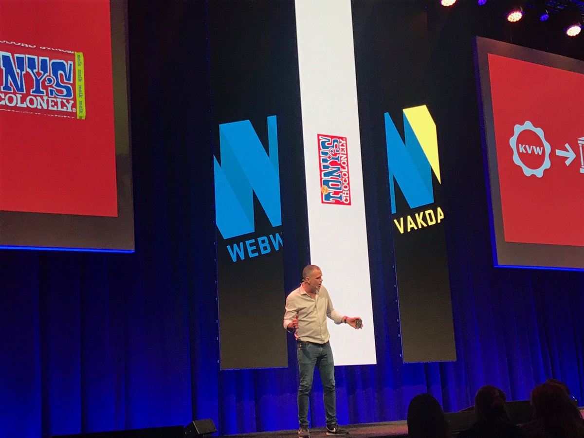 Indrukwekkend verhaal door #tonychocolony #WebwinkelVakdagen