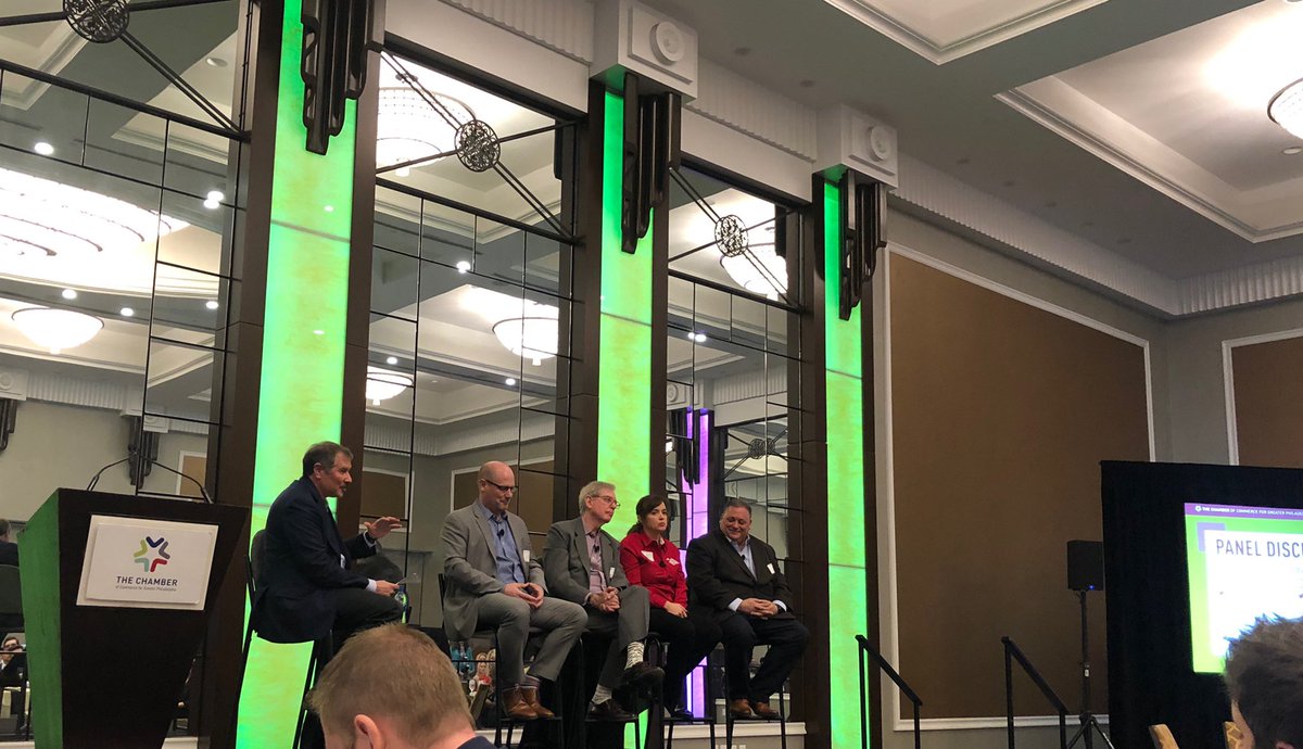 Happening now: Our <a href="/john_viglione/">John Viglione</a> moderating a #MidMarketPHL panel on #digital transformation. #phillychamber <a href="/COFCO_Office/">COFCO</a> <a href="/4thstCookies/">Famous 4thSt Cookies</a> <a href="/MidMarketCenter/">Middle Market Center</a> <a href="/DeanMolz/">dean molz</a>