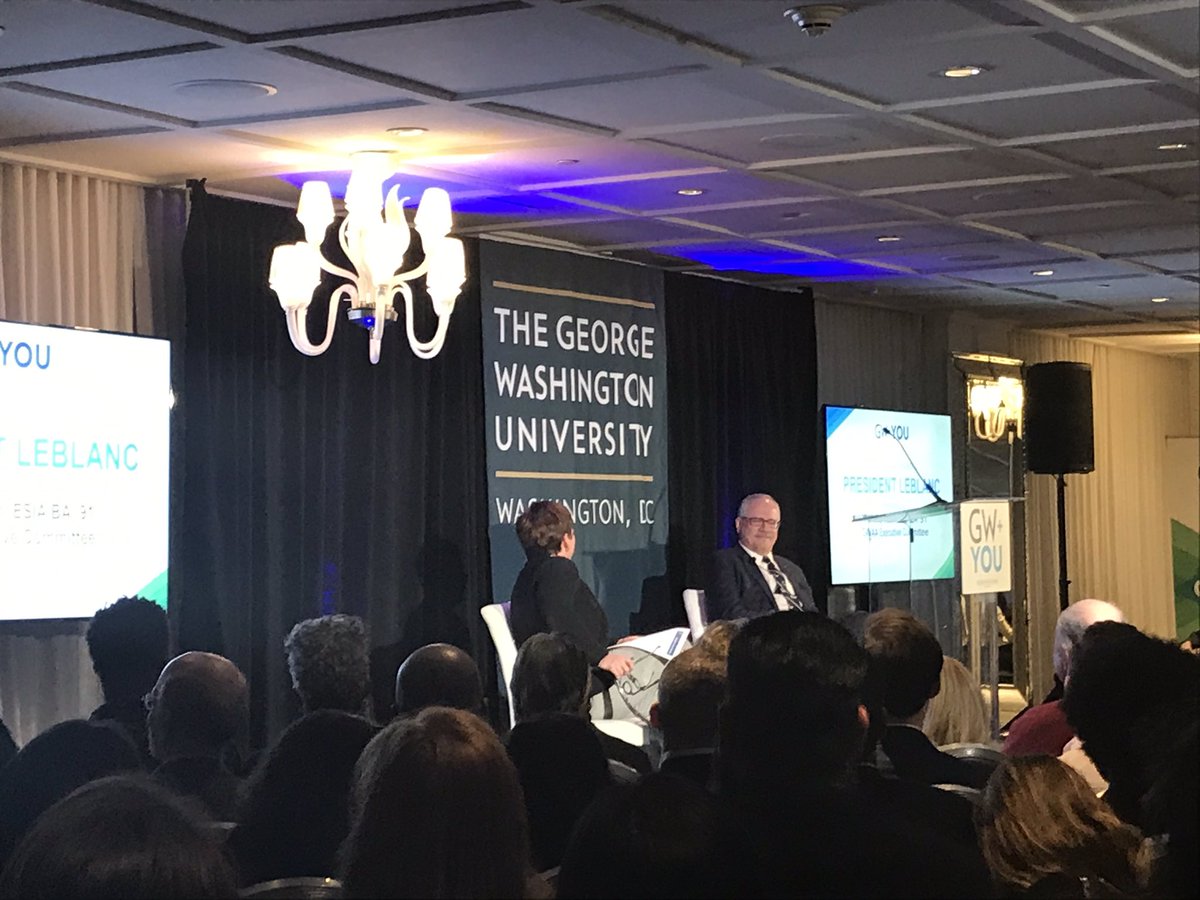 GEorge Washington University event at SLS Hotel in Los Angeles on January 28