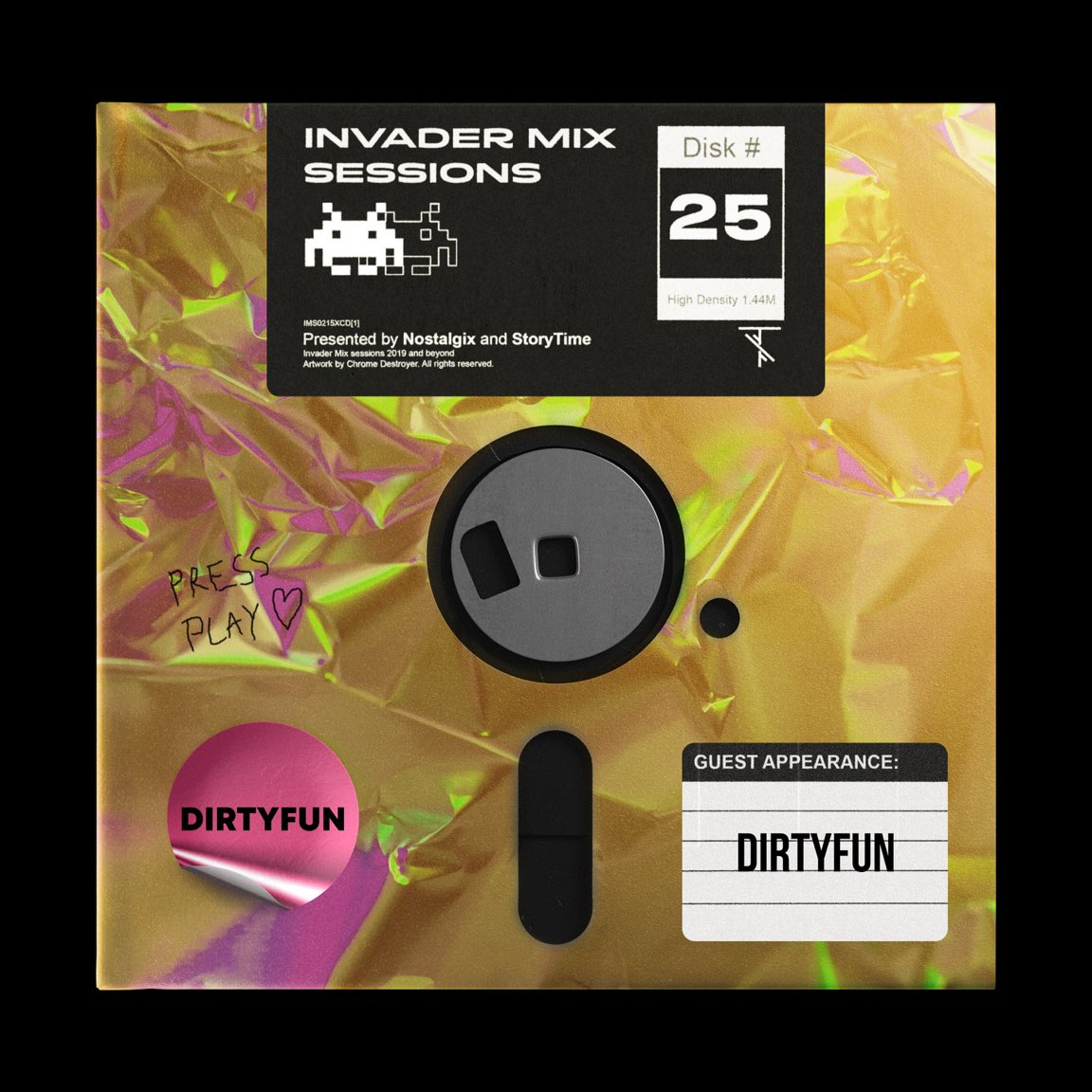 storytimerec's tweet photo. Weβre back, with another Invader Mix Session, hosted by @nostalgixmusic & StoryTime! This week, we welcome Las Vegas based artist DrtyFun for a guest mix. Game on! π #invadermixsession
SoundCloud: https://t.co/2JPIITgKA3 https://t.co/NhHIFKk9Gs
