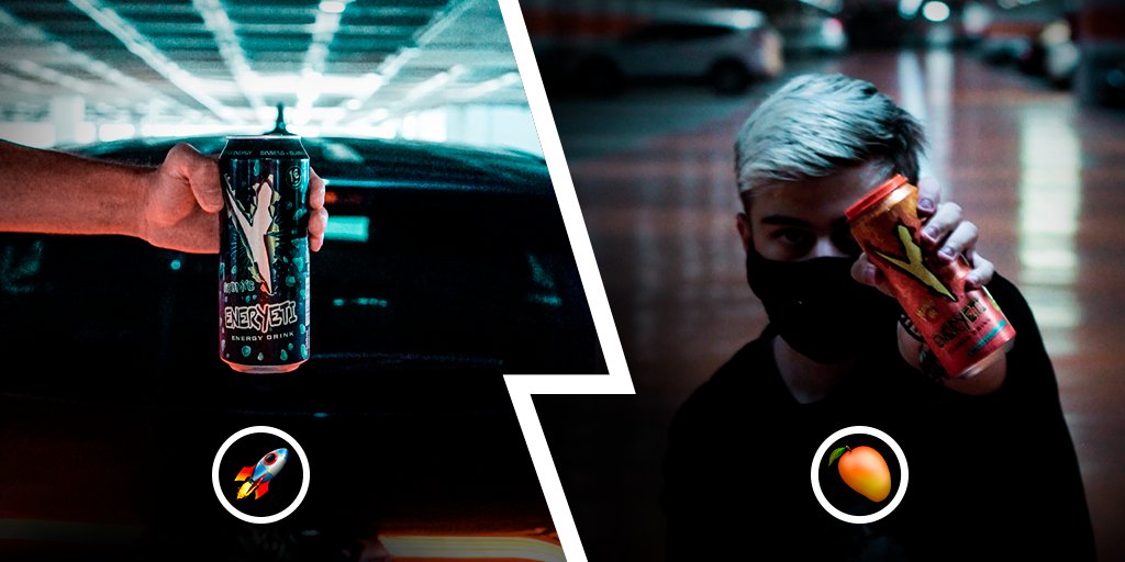 Eneryeti_es's tweet photo. 🚀 vs 🥭
#TeamAtomyc vs #TeamMangoGo
.
.
📸Ph: TheAlexnq & streetworldd (en Instagram)
#Eneryeti #BebidaEnergetica #EnergyDrink https://t.co/M9q3jMmjvt
