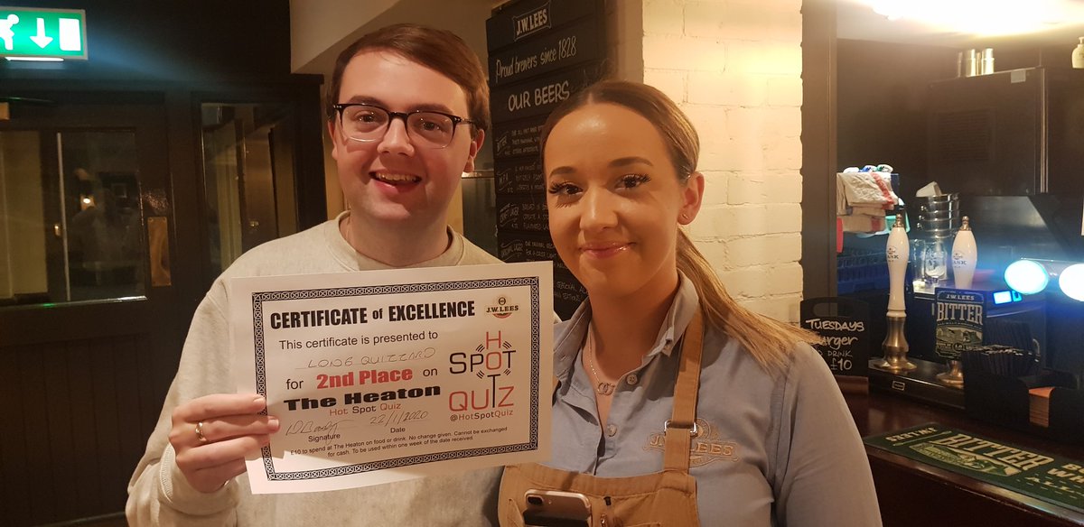 HotSpotQuiz's tweet photo. Win Plenty In 2020 on the @HotSpotQuiz at @TheHeaton474 #HeatonMersey this and every Wednesday free of charge from 8pm 👉📲
#FreeEntry #MusicRound #SequentialRound #GeneralKnowledgeRound #BuzzerRound #BingoRound #SportRound #TVRound #FilmRound #WinPlentyIn2020 https://t.co/ulWLR5Fd9C