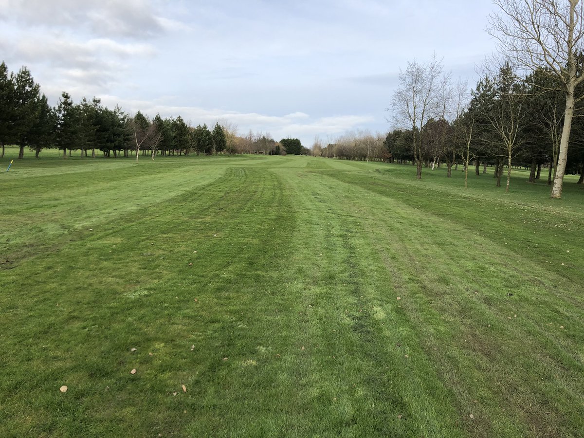 MMGolfClub's tweet photo. Great to see machinery and stripes appearing on #11, #12 & #17 today. A bit of mess has been made, but overall should help the course dry out! #Spring #DryingWeather #FingersCrossed https://t.co/ffqFpBDBZ8