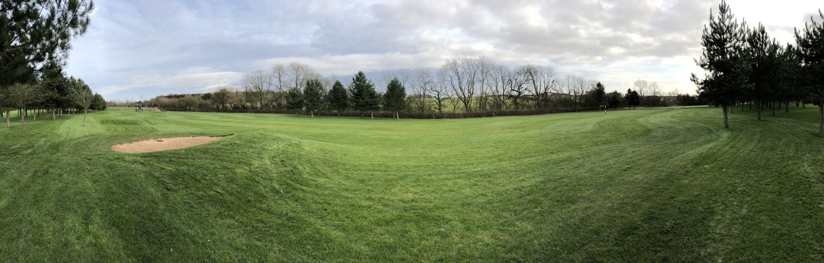 MMGolfClub's tweet photo. Great to see machinery and stripes appearing on #11, #12 & #17 today. A bit of mess has been made, but overall should help the course dry out! #Spring #DryingWeather #FingersCrossed https://t.co/ffqFpBDBZ8