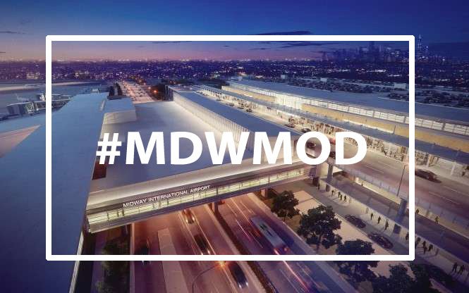 fly2midway's tweet photo. When complete, Midway Modernization Program will take Chicago’s Southside airport to new heights. Come see the progress we’ve made already! #MDWMOD https://t.co/1ECW0f8OQk https://t.co/vT3oPsysYk