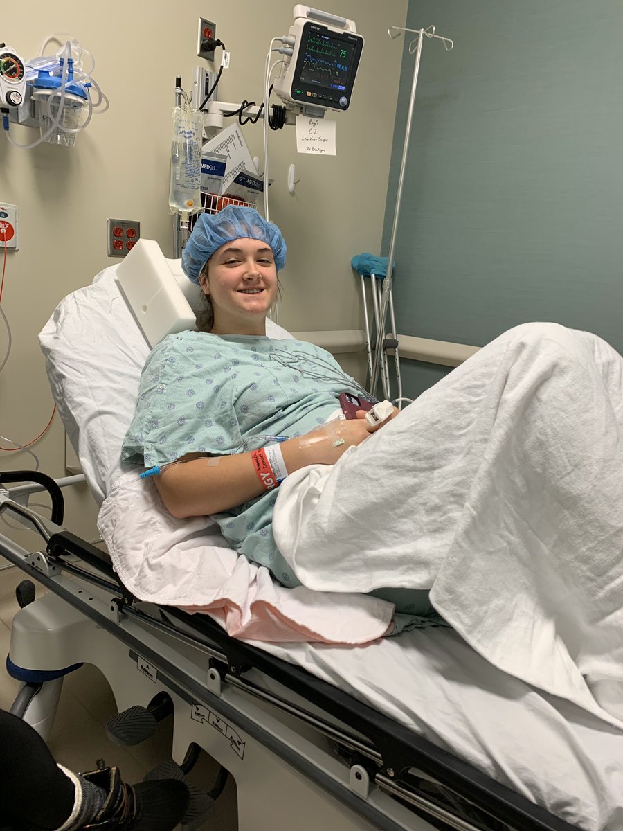 Morgan_Hoops's tweet photo. Please say a prayer for Chloe Zumbro and her surgeons. Going in for knee surgery number three today. We love you Mo! https://t.co/FYwic1eHAm